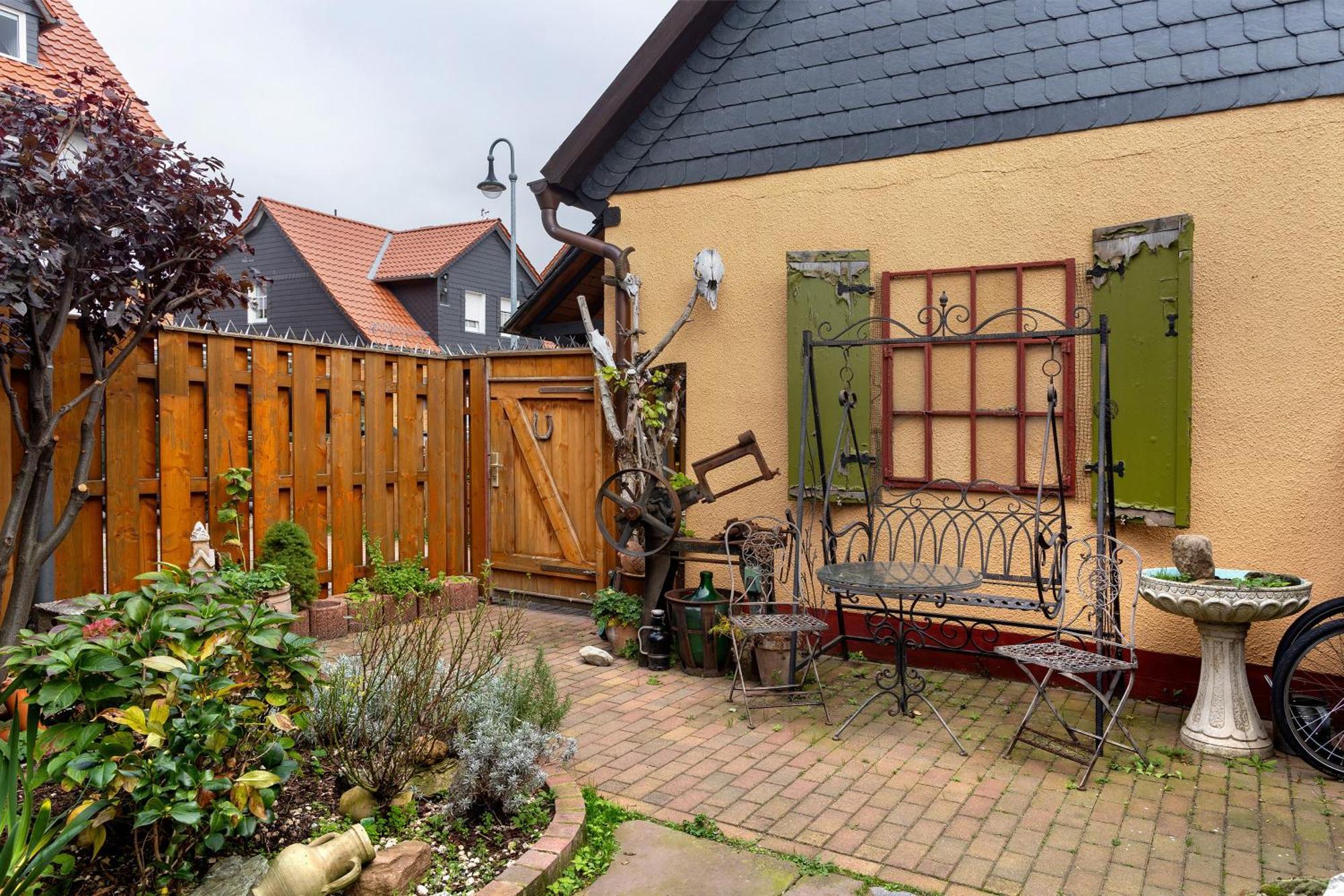 Vintage Wohnung Im Fachwerkhaus Wernigerode Exterior photo